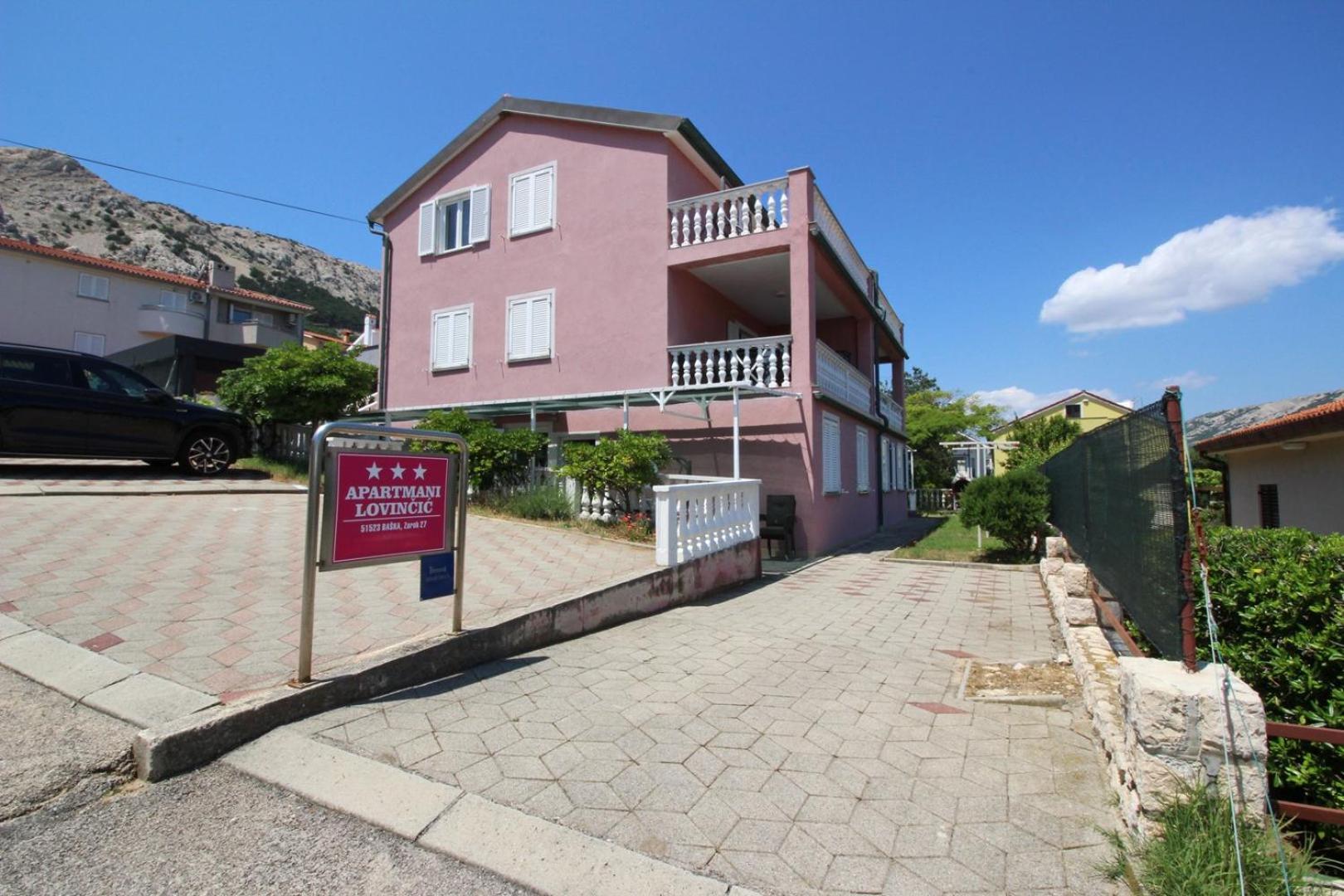 Apartments Lovincic Baška Exteriör bild